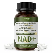 Liposomal NAD+ Complex for Energy, Focus, Skin & Anti-Aging Support