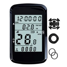 Wireless Bicycle GPS Speedometer with Adjustable Backlight and High Definition