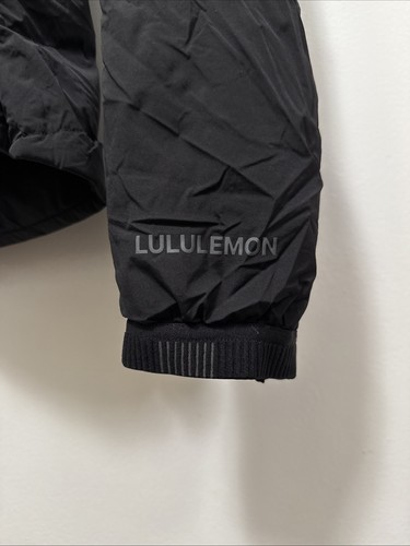 Lululemon Women's Down For It All Jacket Size 8 Black Reflective - Picture 3 of 10