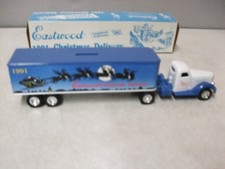 Ertl 1991 Eastwood Christmas Delivery International Semi Truck Bank-New-No. 9122