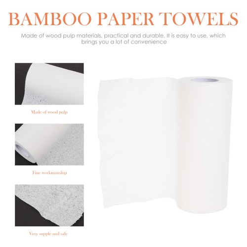 3 Rolls Wet and Dry Rag Shopping Towels Papertowel Dish Cloths Scrubbing Pads - Picture 2 of 12