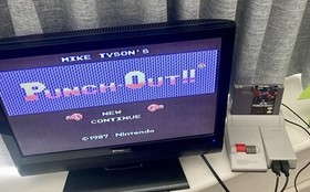 NES ~ Mike Tyson's PUNCH OUT ~ Nintendo Game 3 Screw NES-PT-GBR Cart Only Pal