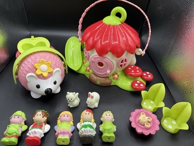 ELC Happyland Märchen Blumenhaus, Igelkutsche & Spielfiguren Konvolut