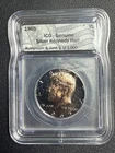 1965 Kennedy Half Dollar 40% Silver Ruthenium & Gold ICG Genuine 1 of 1000