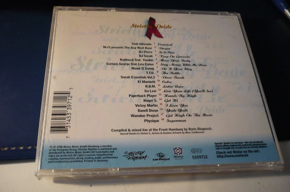 Strictly Rhythm presents Strictly Pride - 1996 Club Ultimate - DJ Sneak Pierre  - Bild 2 von 2