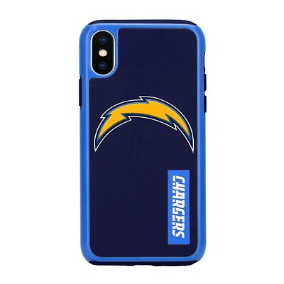 FOCO NFL Los Angeles Chargers Dual Hybrid Case for iPhone X & XS (5.8'')