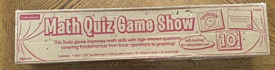 Math Quiz Game Show Improves Math Skills Fundamentals Teaching Learning