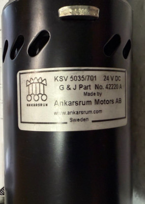 NEW Ankarsrum Glunz & Jensen KSV 5035/701 42220 A Gear Motor  NEW