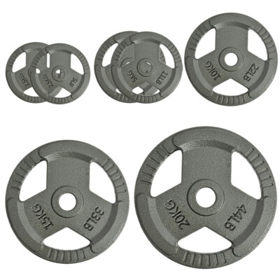 2In Olympic Weight Plates Set 25 11 22 33 44 lbs Barbell Weight Liftting