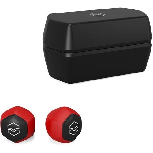 V-MODA Hexamove Lite True Wireless In-Ear Headphones (Red) - Image 2 of 2