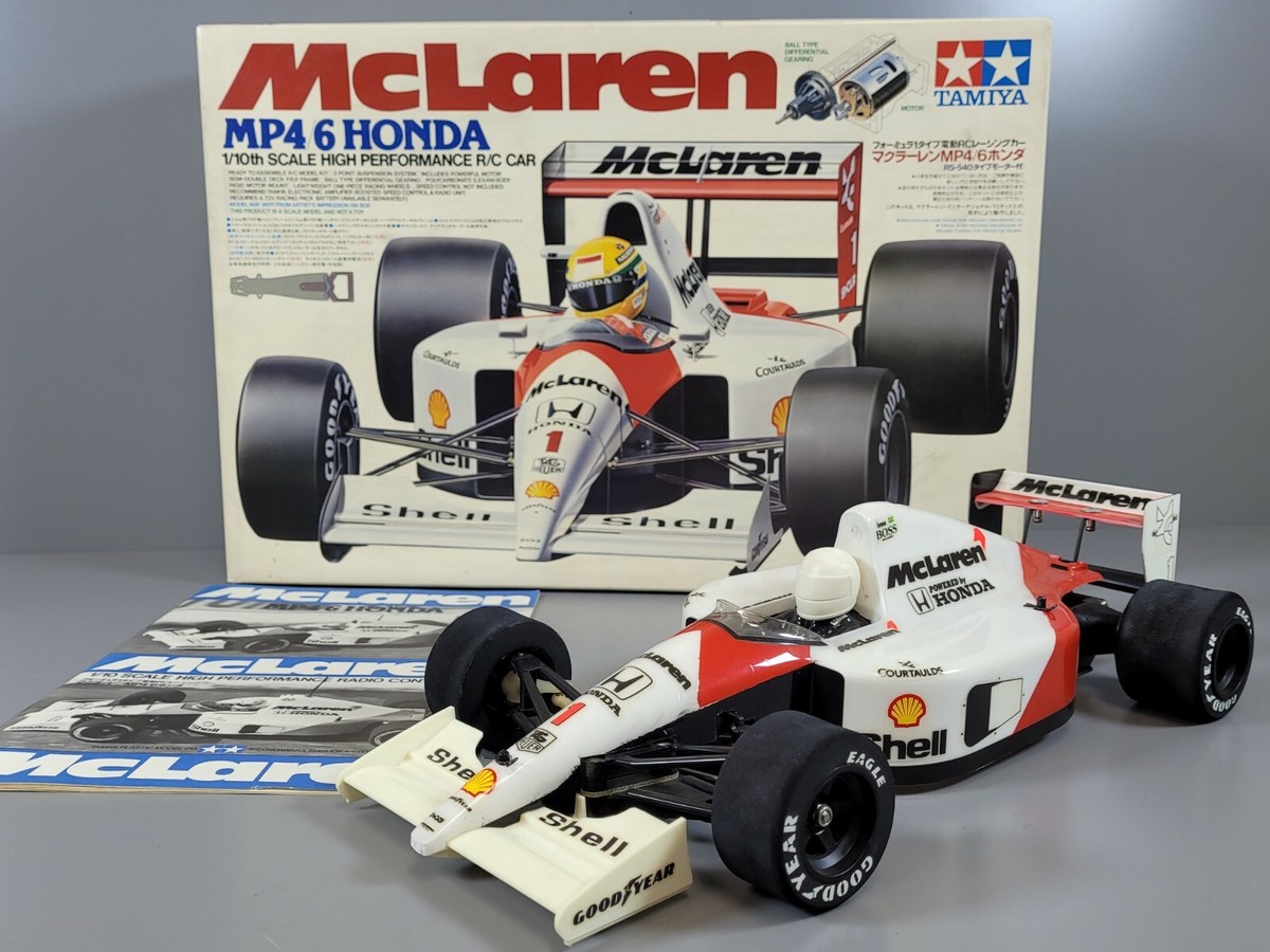 Vintage Built TAMIYA 1/10 R/C 1991 SENNA McLaren MP4/6 Honda