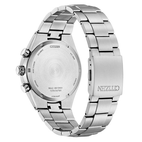 Citizen Wristwatch Men's Quartz Solar Super Titanium CA7090-87E - Picture 2 of 3