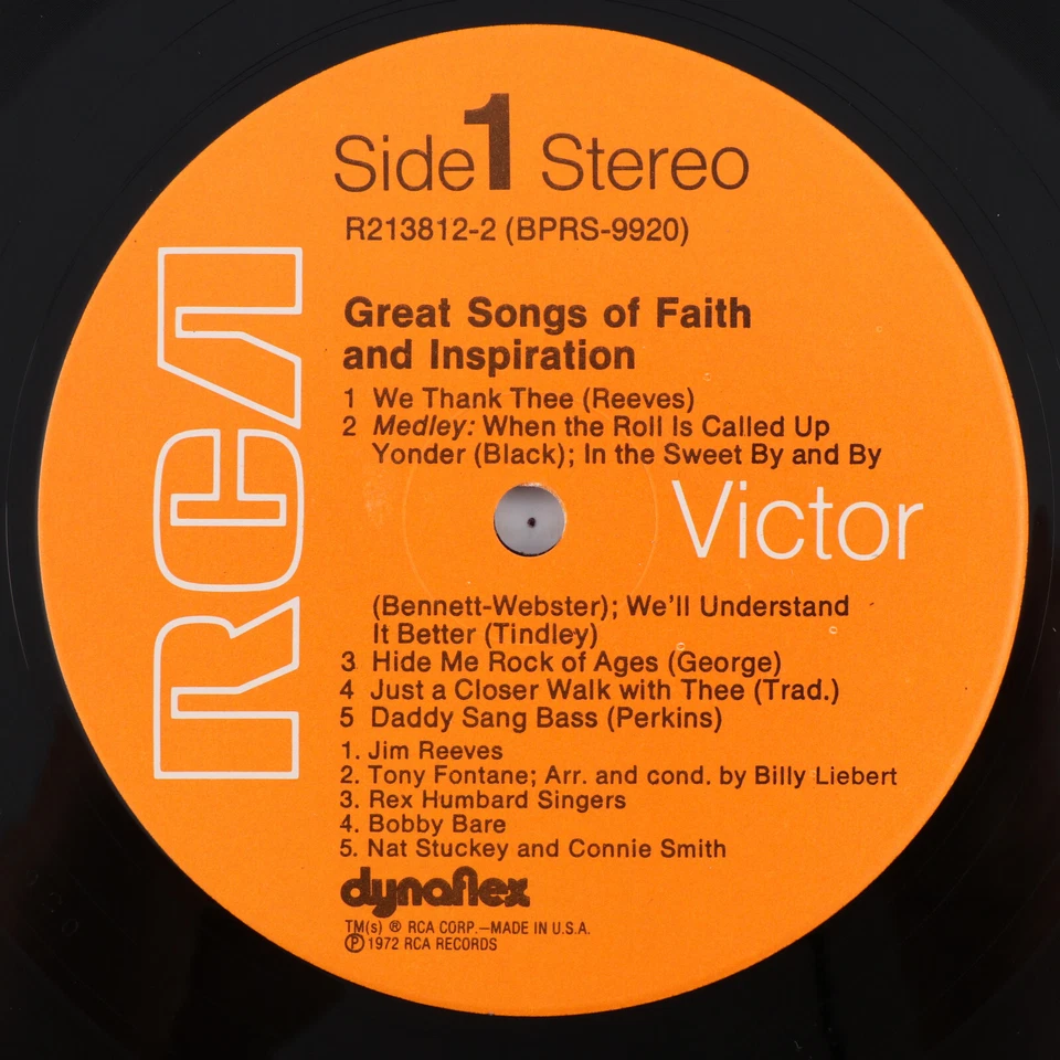 Great Songs Of Faith And Inspiration - 1972 Stereo 4x LP Record Box Set R213812 - Image 4 of 4