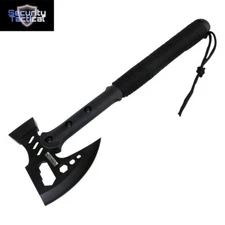 Defender-Xtreme 17" All Black Tactical Axe Throwing Flat Head Stainless Steel 