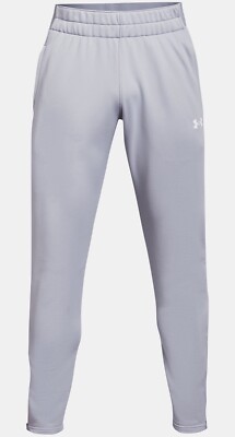 Under Armour UA Men s Command Warm-Up Pants Mod Gray /White 1360715-011 MSRP $70