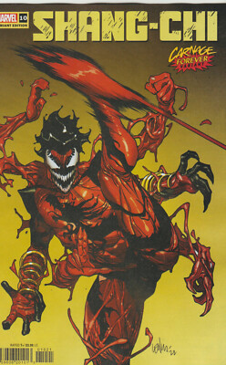 MARVEL COMICS SHANG CHI #10 MAY 2022 CARNAGE FOREVER VARIANT 1ST PRINT NM