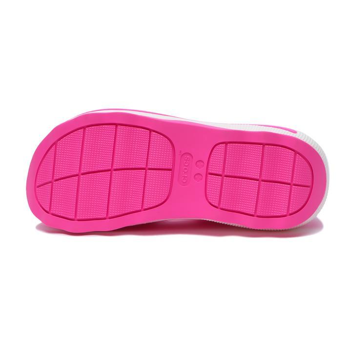 New Womens CROCS MEGA CRUSH TRIPLE STRAP 209842-6TW PINK US W 5-9