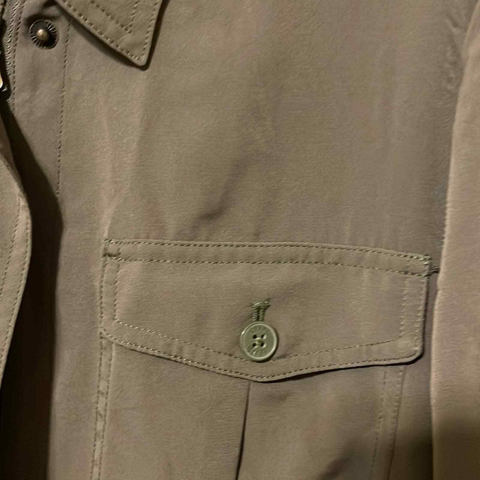 Chaps Denim desert explore women’s jacket. Size L… - image 3