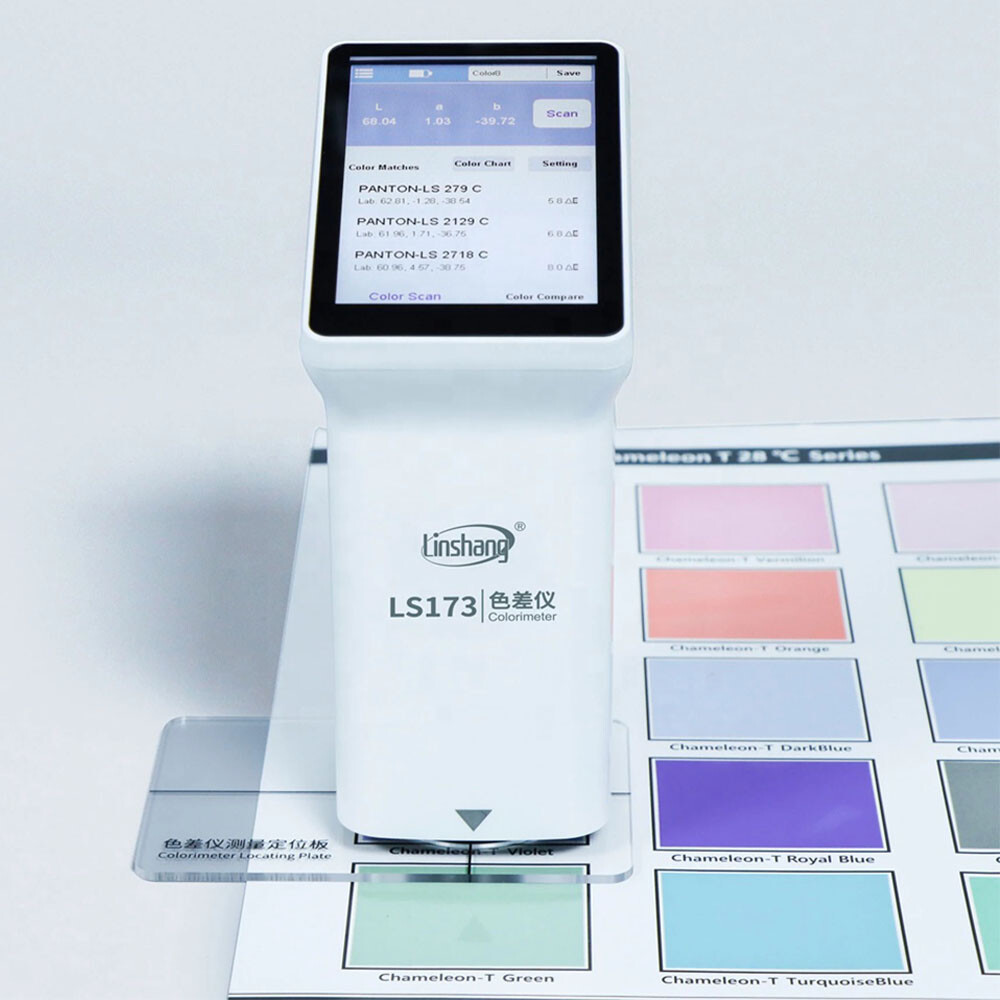 LS173 Digital Colorimeter Color Analyzer D/8° Color Difference Meter ...