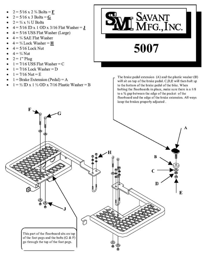PISOS DE ACERO HECHOS FUERTES HONDA RECON 250 1997-2004 Foto 2 de 2