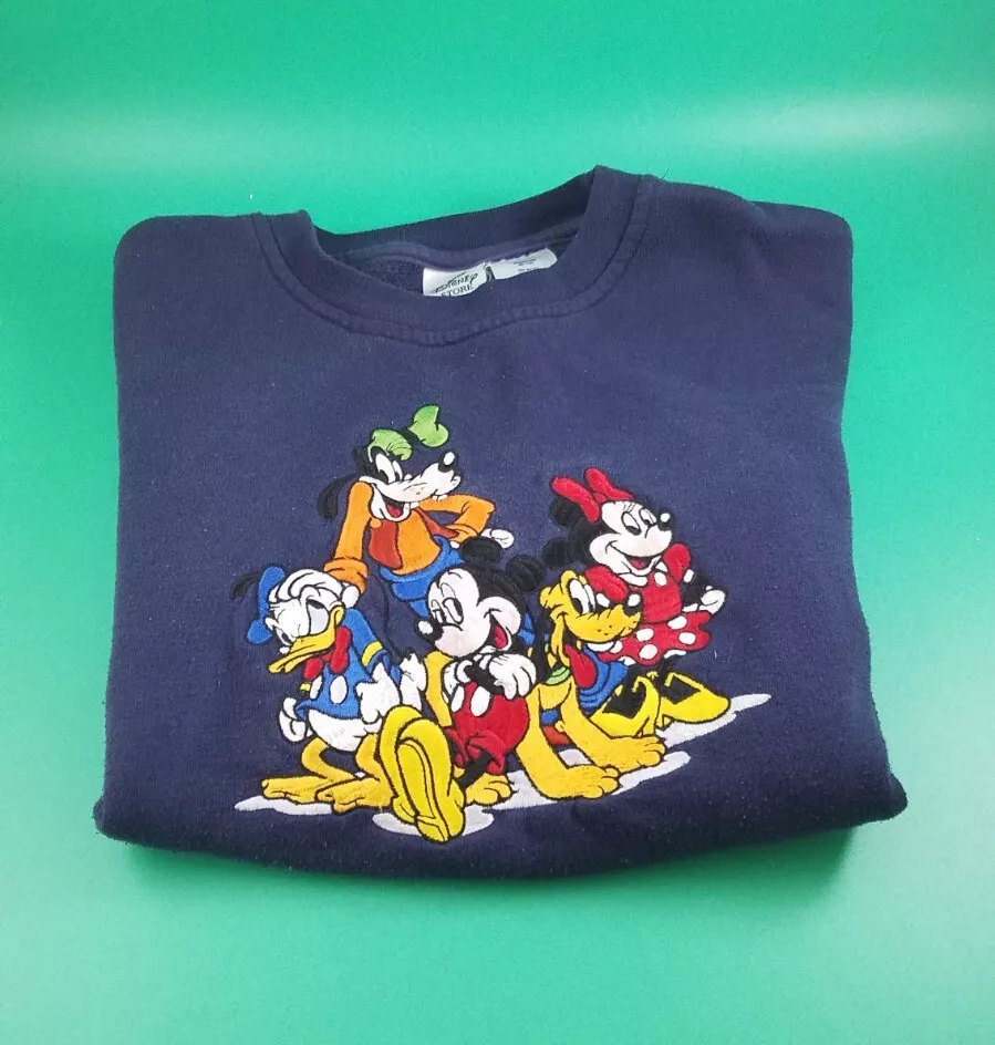 Disney Store Mickey Mouse & Friends embroidered sweatshirt