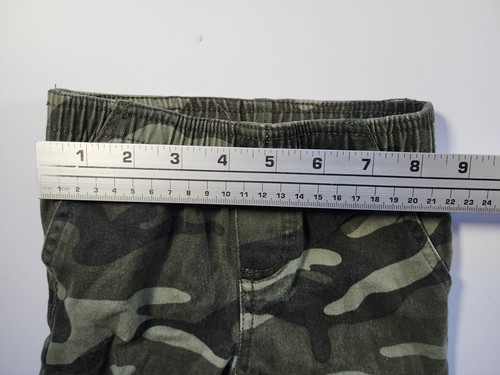 TIMBERLAND Pantaloni Mimetici Mimetici Vita Elastica Tasche Jogger TAGLIA 6/9 MESI - Foto 5 di 7