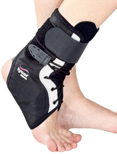 Tynor ROM Ankle Brace Stabilizer Post-Ops Sprains Hemiplegia Rigid Support Run - Picture 1 of 4