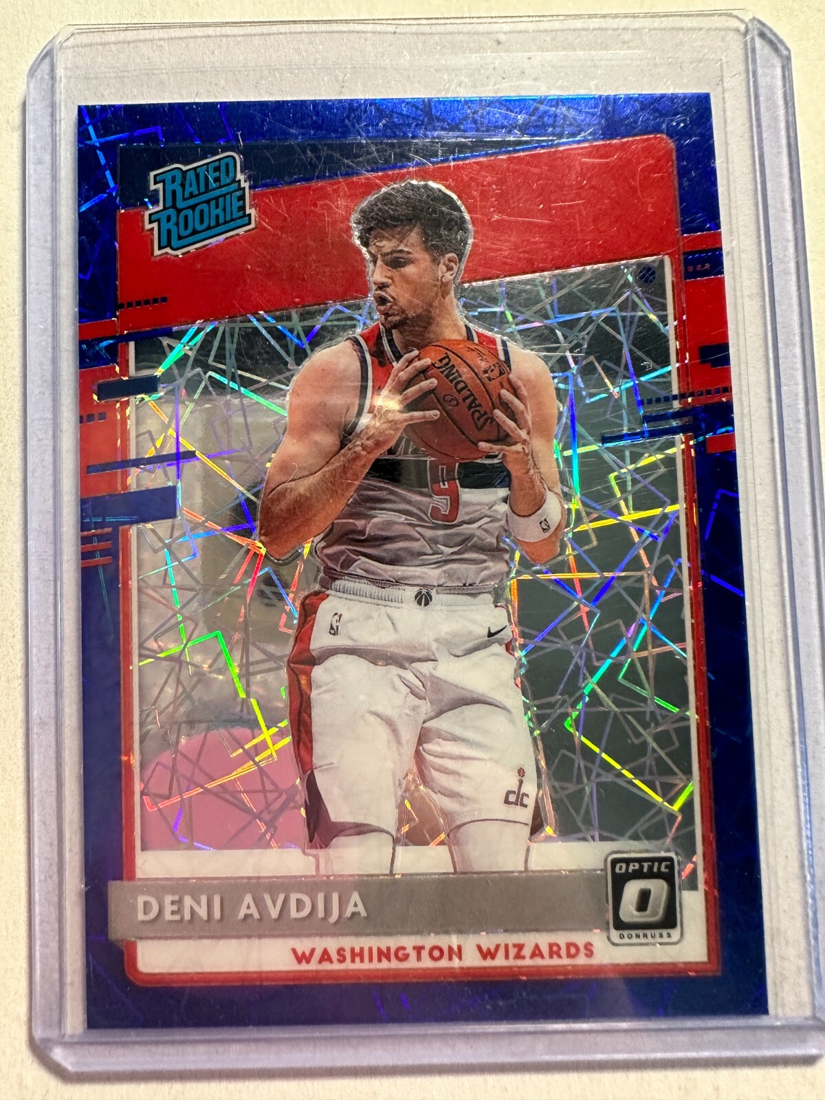 K30,119 - 2020-21 Donruss Optic Blue Velocity #159 Deni Avdija RR