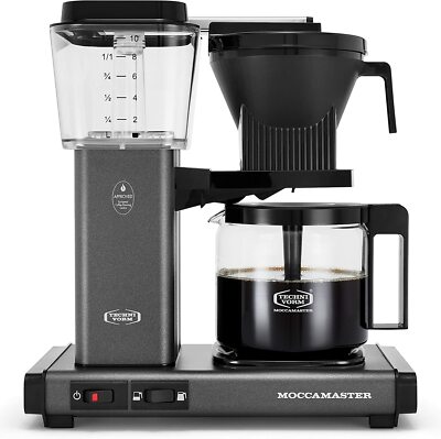 Moccamaster KBGV Select Stone Grey 10-Cup Coffee Maker