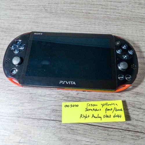 Sony PS Vita 2000 Red&Black Wi-fi + Original Charger + Read Description - Picture 16 of 16
