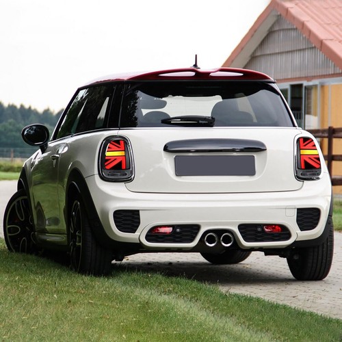 Pair Tail Lights Smoked for BMW Mini FWD F55 F56 F57 Cooper 2014-2019 Sequential - Picture 8 of 9
