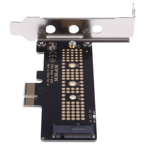 NVME PCIE M.2 NGFF SSD à PCIe X1 Adapter Card PCIe X1 à M.2 Carte avec suppor-mx - Photo 4/10