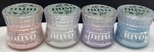 Tonic Nuvo GLACIER PASTE Texture Mixed Media White Pink Purple Blue Lot of 4