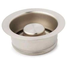 New Signature Hardware - Std Garbage Disposer Flange  Stopper - Brushed Nickel