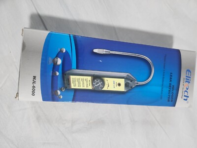 Elitech WJL-6000 Leak Detector Portable Updated Refrigerant Freon Halogen Gas