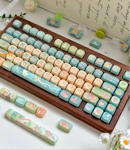 142 Keys The Legend of Zelda Keycaps MOA SOA PBT Dye-sub for Cherry MX Keyboard - Picture 17 of 21