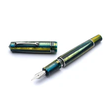 Leonardo Momento Zero Grande 2.0 Fountain Pen in Baobab, 14kt Gold Broad Nib