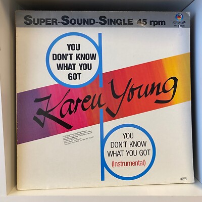 Karen Young - You Don't Know What You Got (12'', Single) (Very Good (VG)) - 36056