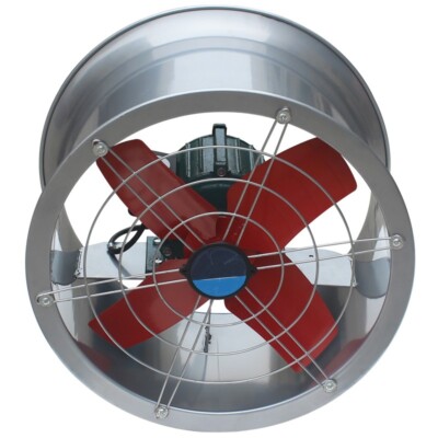 24'' Explosion-proof Axial Fan Cylinder Pipe Fan Explosion-proof Fan Tool 220V