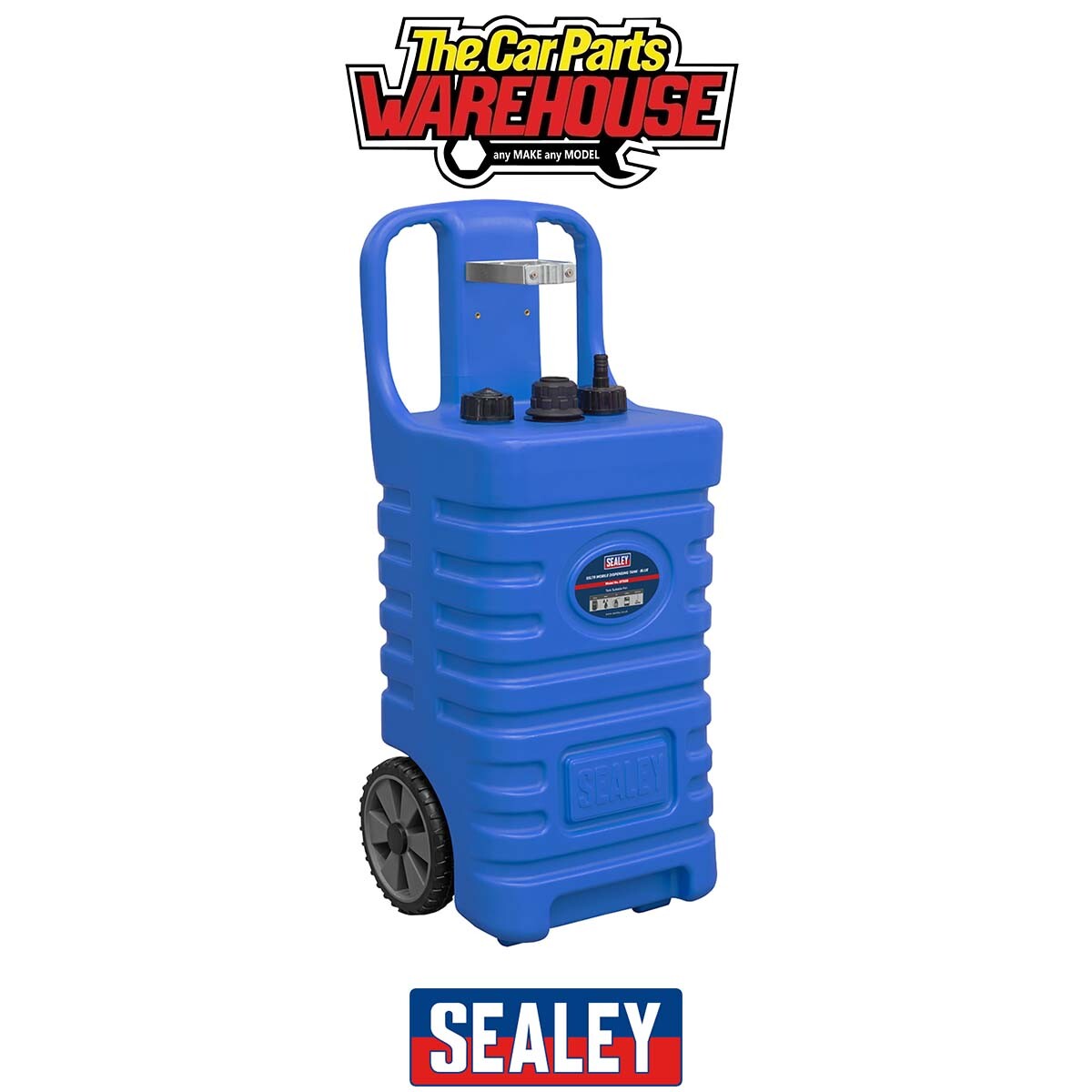 Sealey DT55B Mobile Dispensing Tank 55L - Blue