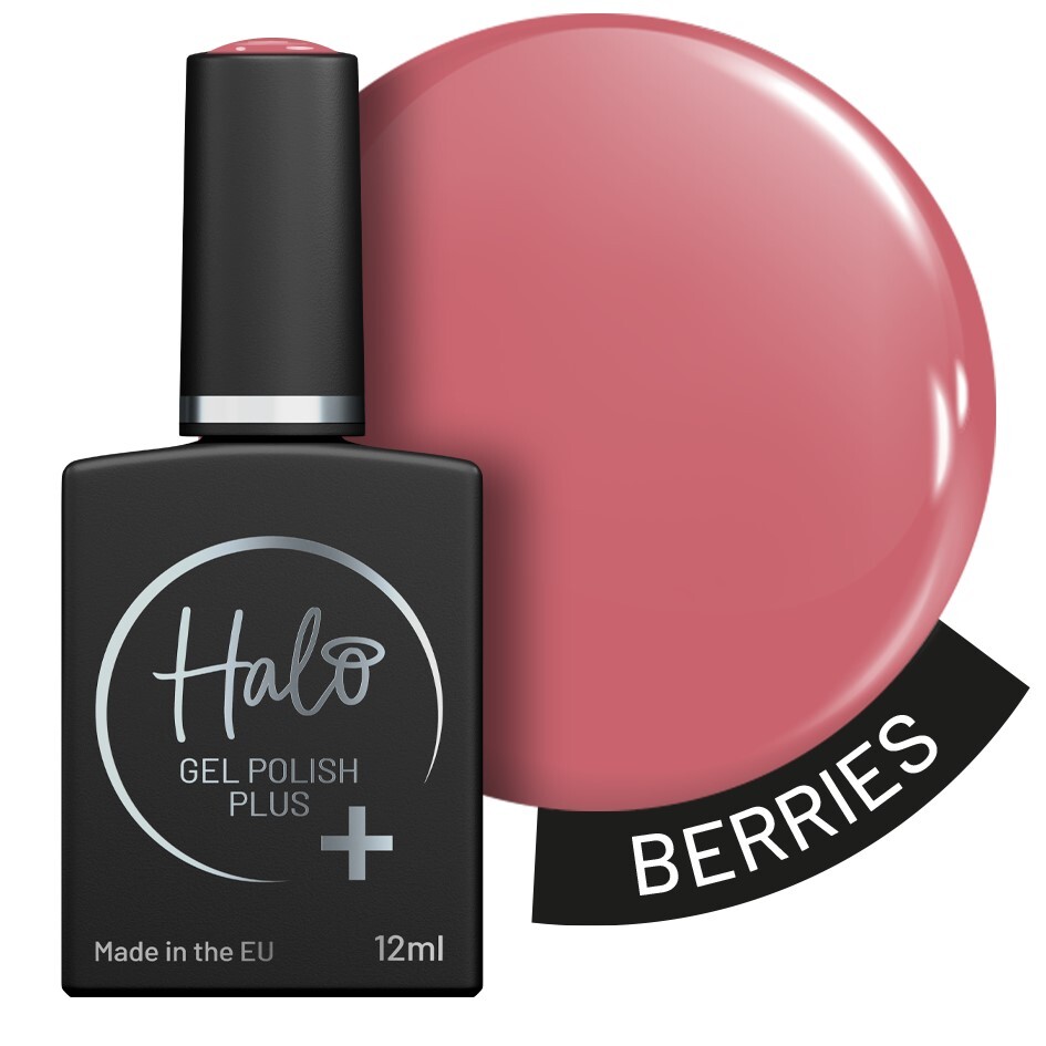 Halo Gel Polish Plus (Berries) HEMA-Free Vegan 12ml