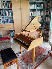 Wittmayer Cembalo für Abholer Beine können abgeschraubt werden