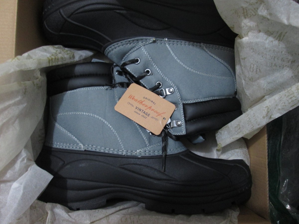 Heritage Weatherproof Vintage 1948 Snow Boots Shoes Size 12