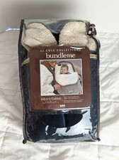 JJ Cole Collections Bundle Me Infant Car Seat Blanket / Bunting Bag Navy