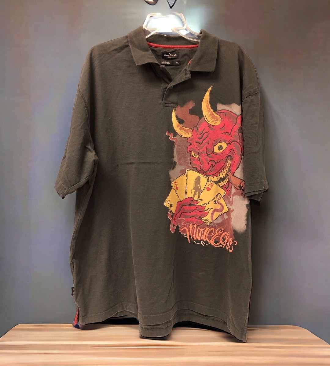 トップス Marlboro long polo shirt dead stock y2k Amazon.com: Men's Y2K Fairy Grunge Polo Shirts Gothic Half