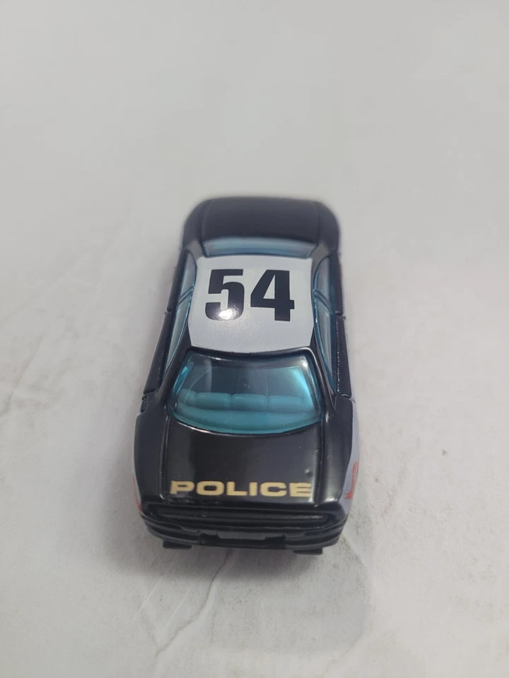 Oldsmobile Aurora de Hot Wheels, 1996 #265, negro, coche de policía suelto Foto 4 de 4