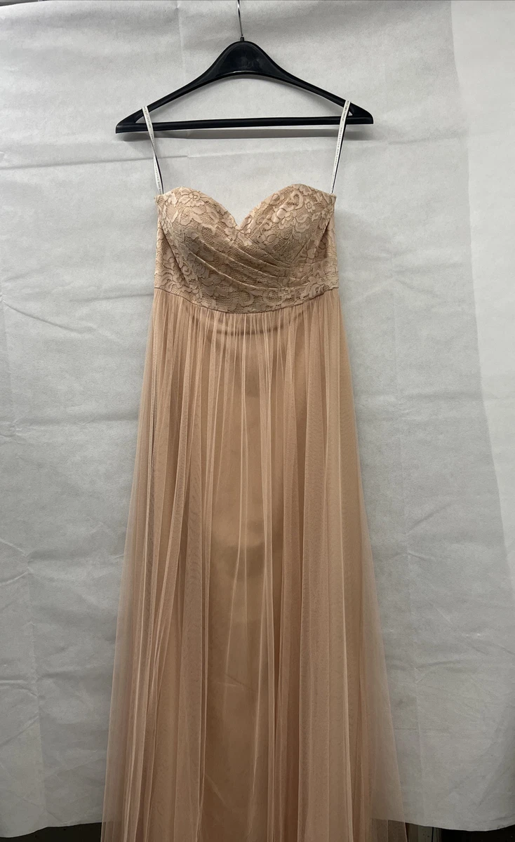 Gold convertible sale bridesmaid dress