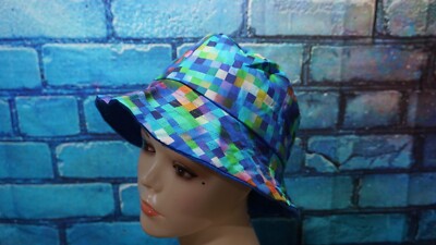 Handmade Bucket Hats with Various Colors & Patterns - Reversible Prints