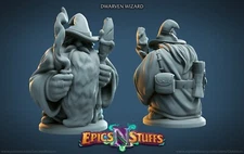 Dwarven Wizard by Epics N Stuffs | D&D | DnD | Print on Demand