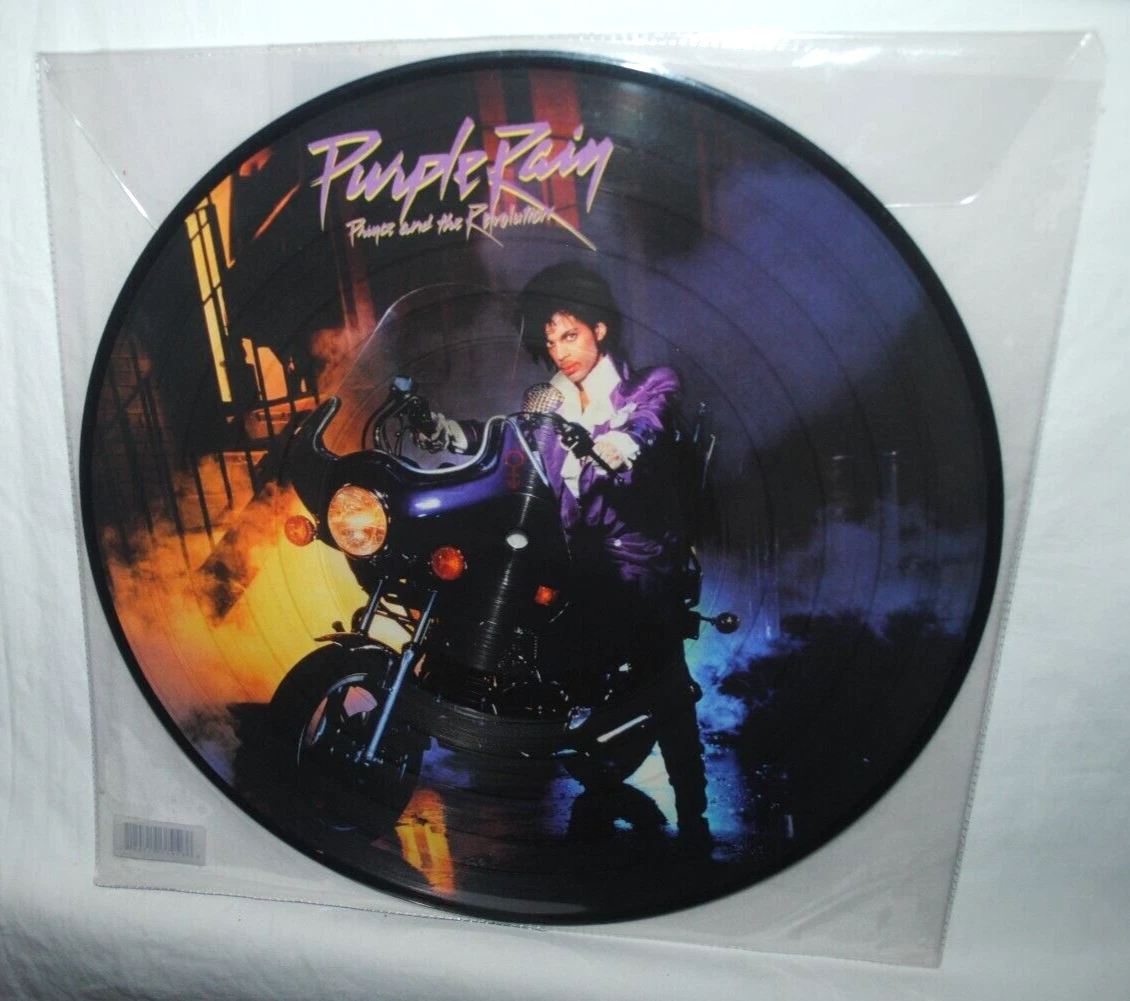 Prince, PURPLE RAIN, LP record, PICTURE DISC, LIMITED, Warner